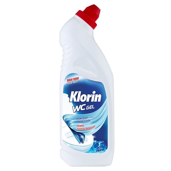Klorin WC Gel Ocean Fresh desinficerende toiletrens