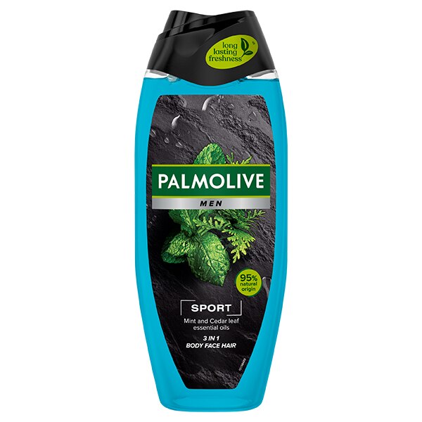 Palmolive Men Sport 3-i-1 shower gel med mynte og cedertræ