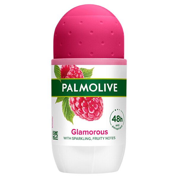 Palmolive Glamorous roll-on antiperspirant deodorant med hindbærduft