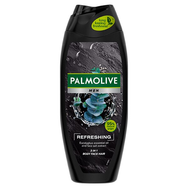 Palmolive Men Refreshing 3-i-1 shower gel med eukalyptus og havssalt