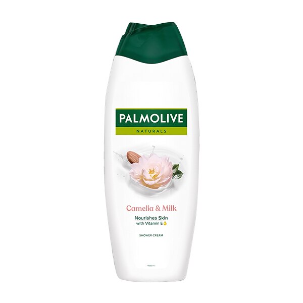 Palmolive Naturals Camelia & Milk plejede badesæbe med kamelia og E-vitamin