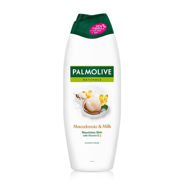 Palmolive Naturals Macadamia & Milk plejede badesæbe med macadamianød