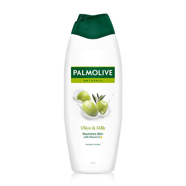 Palmolive Naturals Olive & Milk plejede cremebadesæbe med E-vitamin