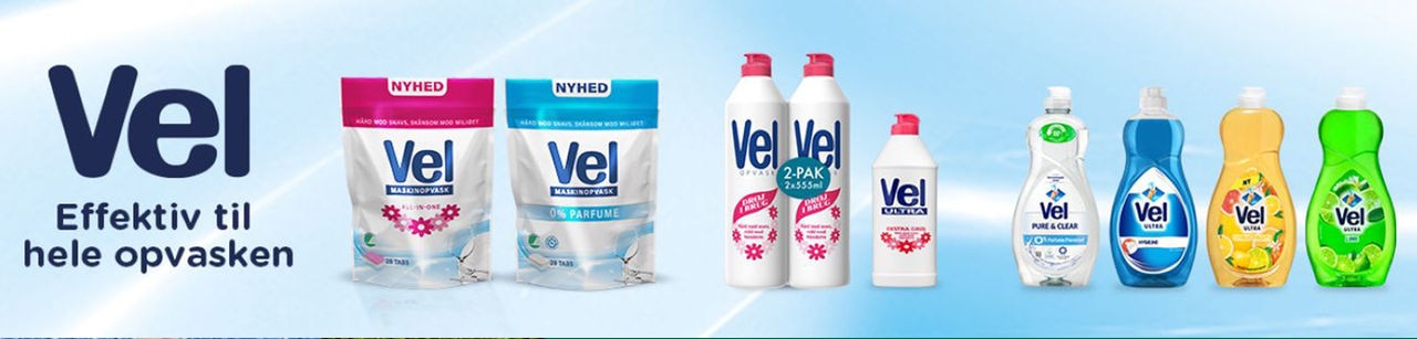 Vel opvaskemidler og maskinopvasketabs udvalg til effektiv opvask